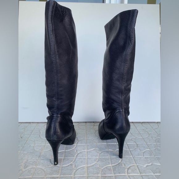 Pre-Owned Black Enzo Angiolini EA Gibbons Boots, Size 8 - Picture 3 of 7